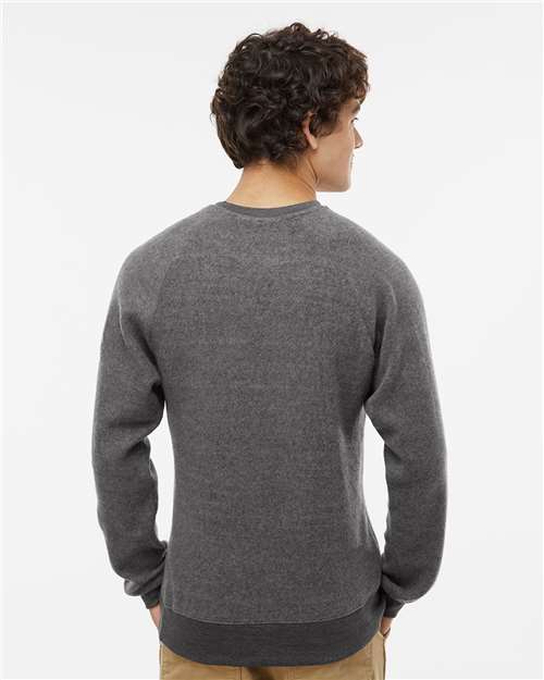 Unisex Flip Side Fleece Crewneck Sweatshirt – On Model – Back