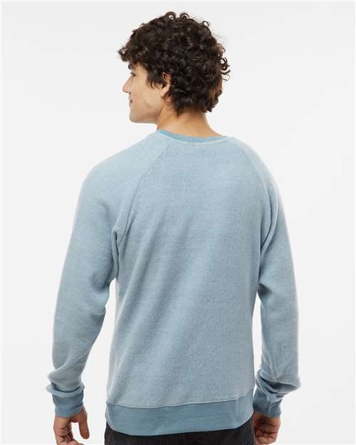 Unisex Flip Side Fleece Crewneck Sweatshirt – On Model – Back