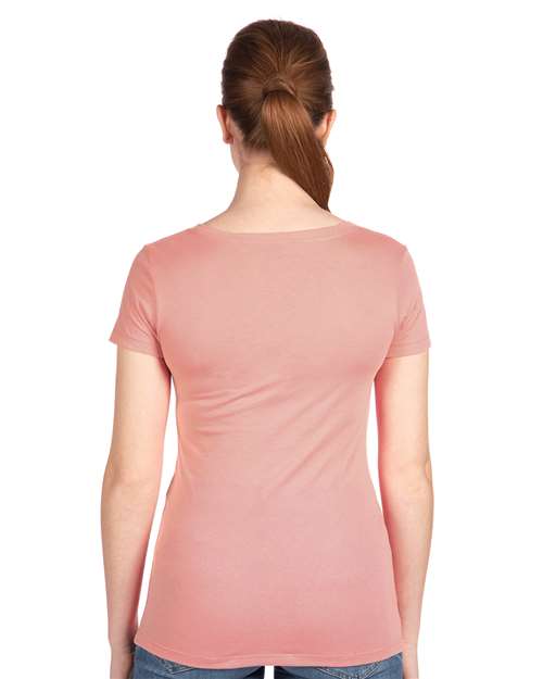 Women's Ideal V-Neck T-Shirt – On Model – Back