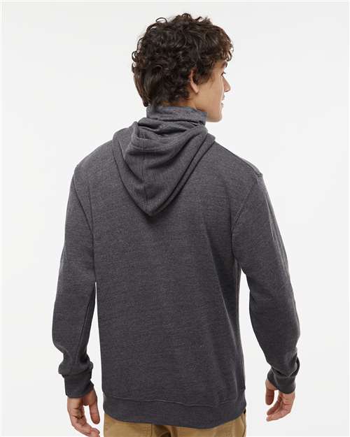 Men's Gaiter Fleece Hooded Sweatshirt – On Model – Back