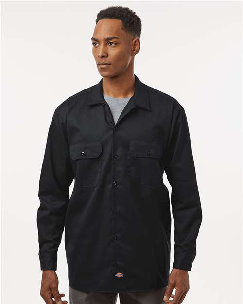 Men's Tall Long Sleeve Work Shirt