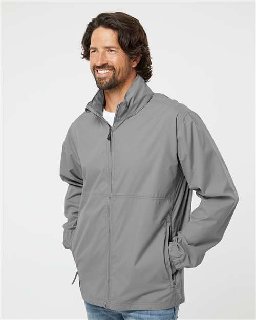 Men's River Packable Jacket – On Model – Side