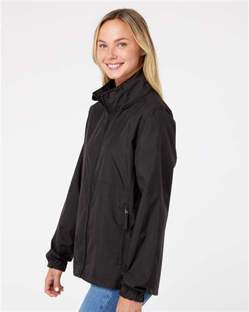 Women's Riley Packable Jacket – On Model – Side