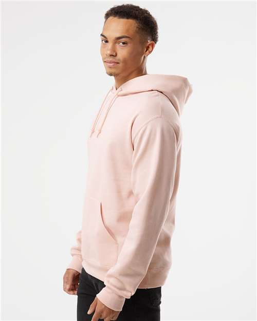 Unisex NuBlend® Hooded Sweatshirt – On Model – Side