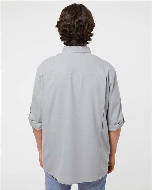 Men's Crossroad Woven Shirt – On Model – Back