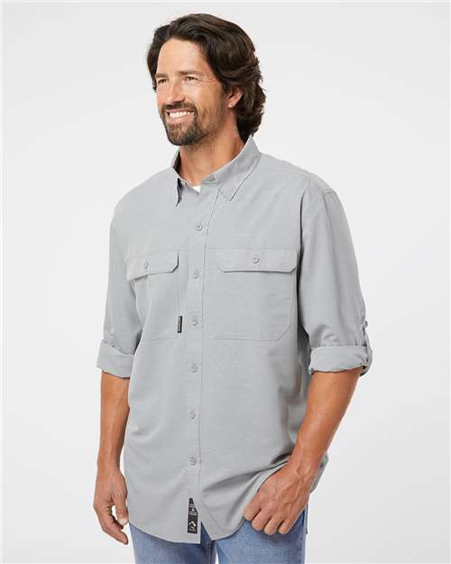 Men's Crossroad Woven Shirt – On Model – Side