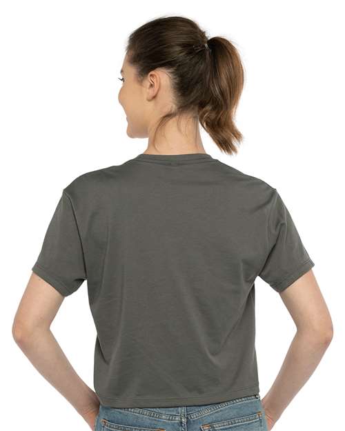 Women's Ideal Crop Top – On Model – Back