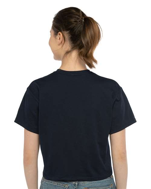 Women's Ideal Crop Top – On Model – Back