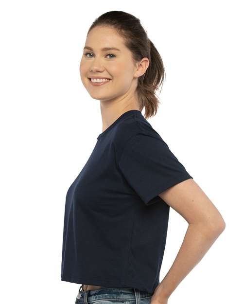 Women's Ideal Crop Top – On Model – Side