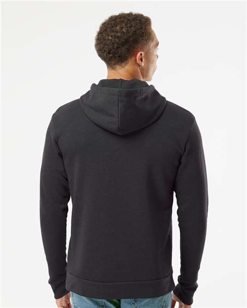 Unisex Malibu Hooded Sweatshirt – On Model – Back