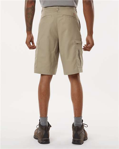 Men's Premium 11" Industrial Cargo Shorts – On Model – Back