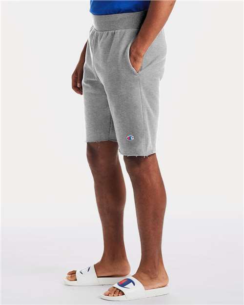 Unisex Reverse Weave® Shorts – On Model – Side