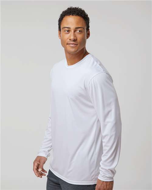 Men's Momentum Long Sleeve T-Shirt – On Model – Side