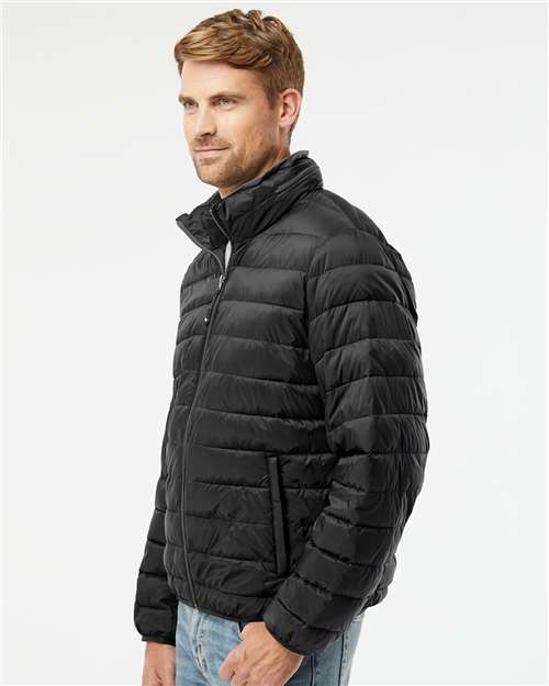 Men's PillowPac Puffer Jacket – On Model – Side