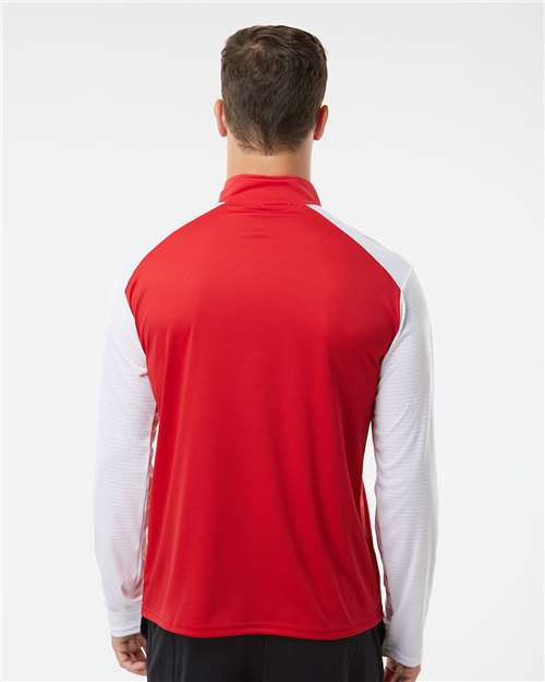 Men's Breakout Quarter-Zip Pullover – On Model – Back