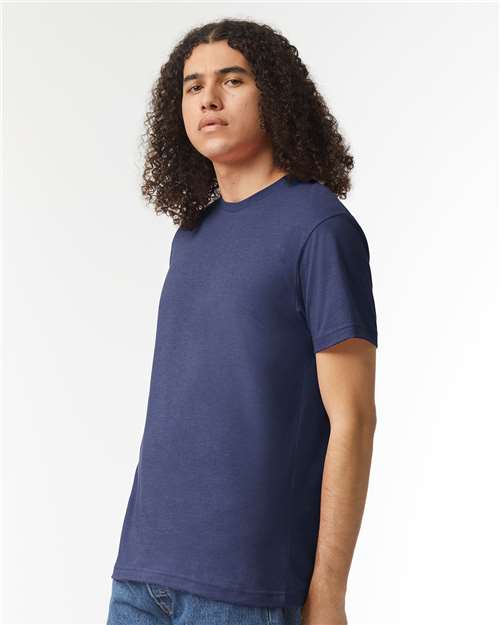 Unisex CVC Tee – On Model – Side