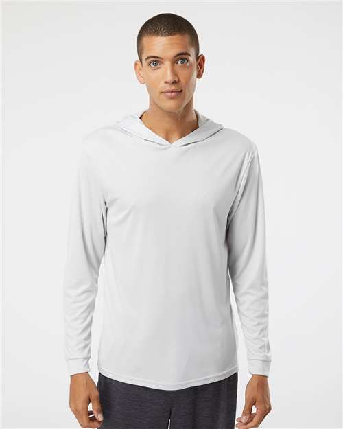 Unisex Bahama Performance Hooded Long Sleeve T-Shirt