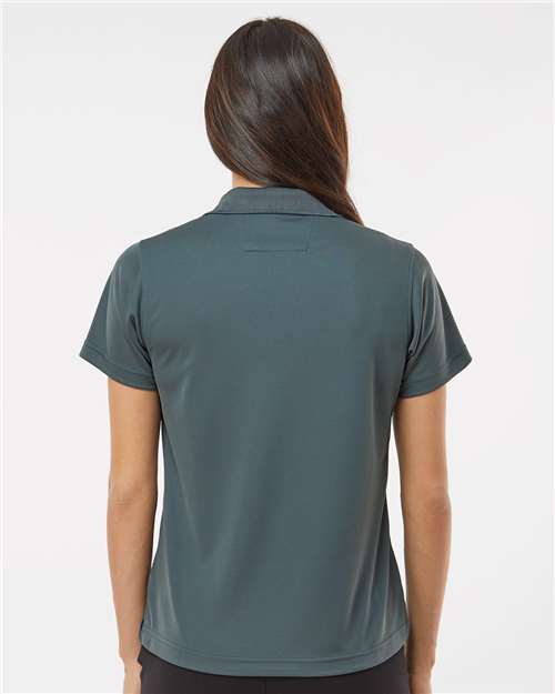 Women's Saratoga Performance Mini Mesh Polo – On Model – Back