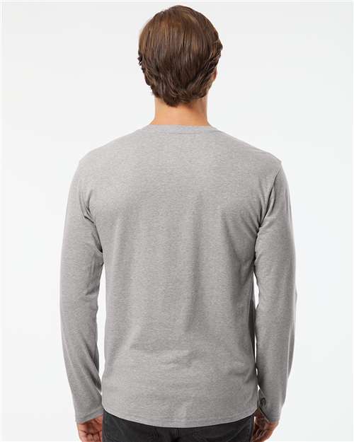 Unisex RecycledSoft™ Long Sleeve T-Shirt – On Model – Back