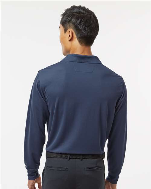Men's Prescott Long Sleeve Polo – On Model – Back