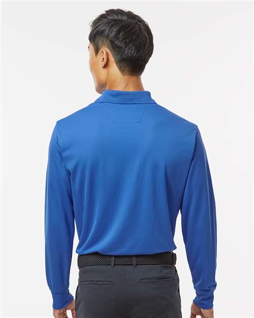 Men's Prescott Long Sleeve Polo – On Model – Back