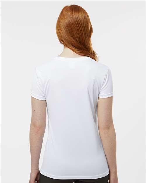 Women's Vera V-Neck T-Shirt – On Model – Back