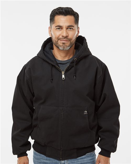 Men's Tall Cheyenne Boulder Cloth™ Hooded Jacket with Tricot Quilt Lining