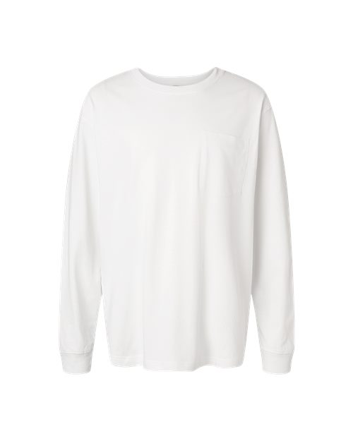 Unisex Reclaimist Fiber Long Sleeve Pocket T-Shirt