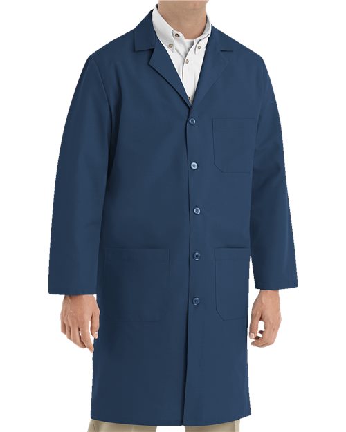 Unisex Button Front Lab Coat