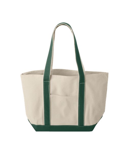 Windward Large Cotton Canvas Classic Resort Tote