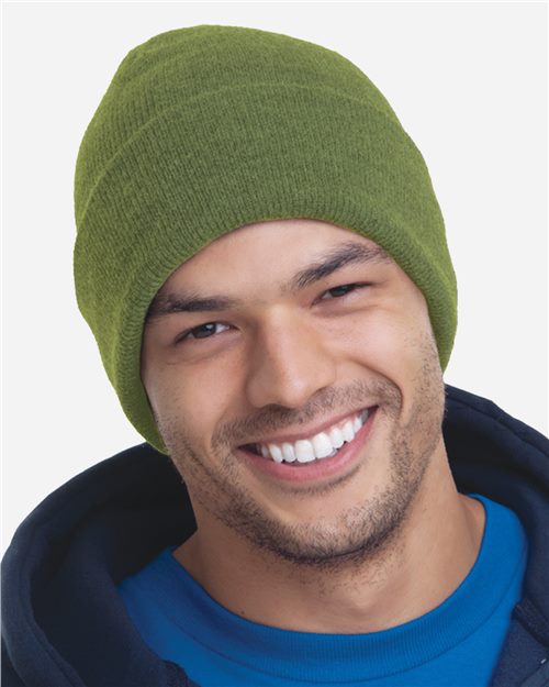 USA-Made 12'' Knit Cuffed Beanie