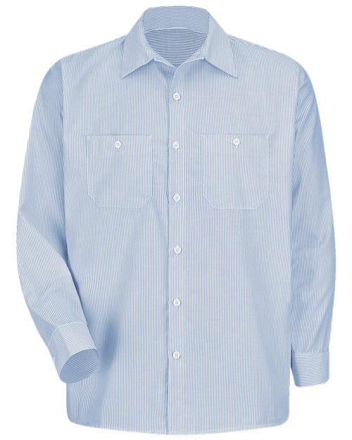 Men's Industrial Stripe Work Shirt