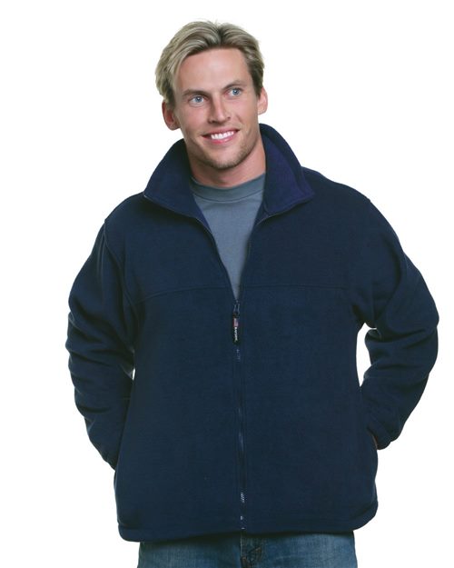 Unisex USA-Made Full-Zip Fleece Jacket