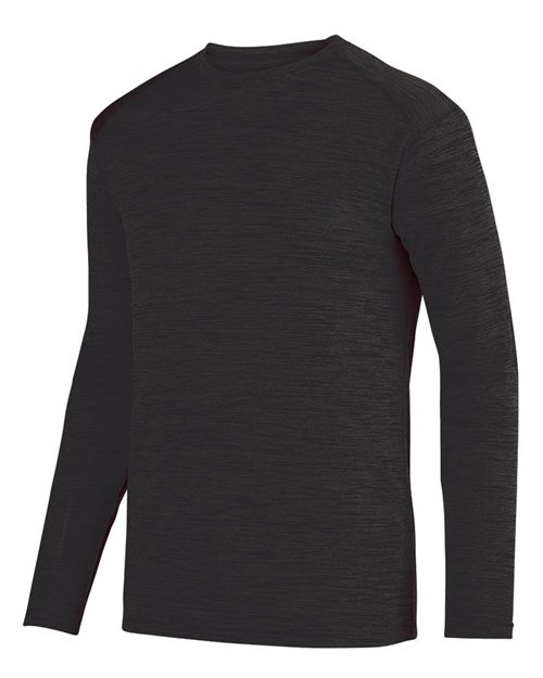 Unisex Shadow Tonal Heather Long Sleeve T-Shirt