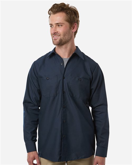 Men's Industrial Long Sleeve Work Shirt