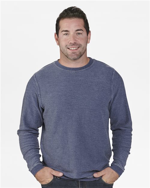 Unisex Corded Crewneck Sweatshirt