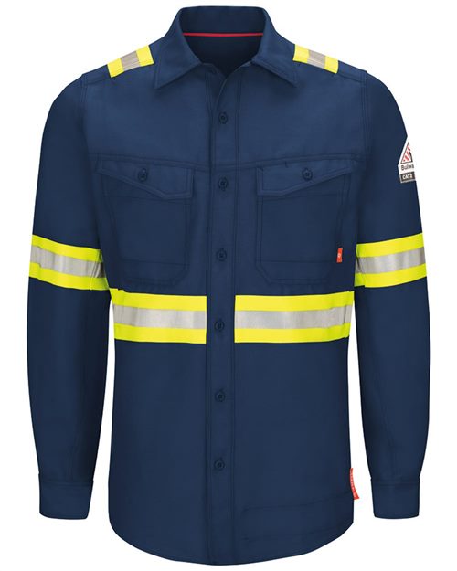 Men's iQ Series® Endurance Enhanced-Vis Work Shirt