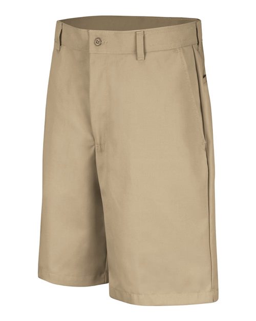 Men's Cotton Casual Plain Front Shorts