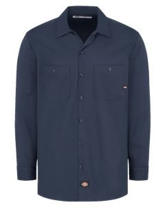 Industrial Cotton Long Sleeve Work Shirt - Long Sizes