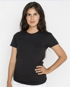 USA-Made Women's Fine Jersey T-Shirt