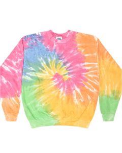 Tie-Dyed Fleece Crewneck Sweatshirt