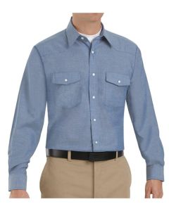 Deluxe Western Style Long Sleeve Shirt Long Sizes