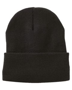 Jersey Lined 12" Cuffed Beanie